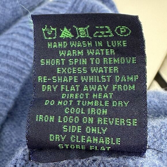 BODEN MEN'S 100% LAMBS WOOL PULL ON SWEATER VEST SIZE LARGE Preppy Cozy Winter - Picture 4 of 9